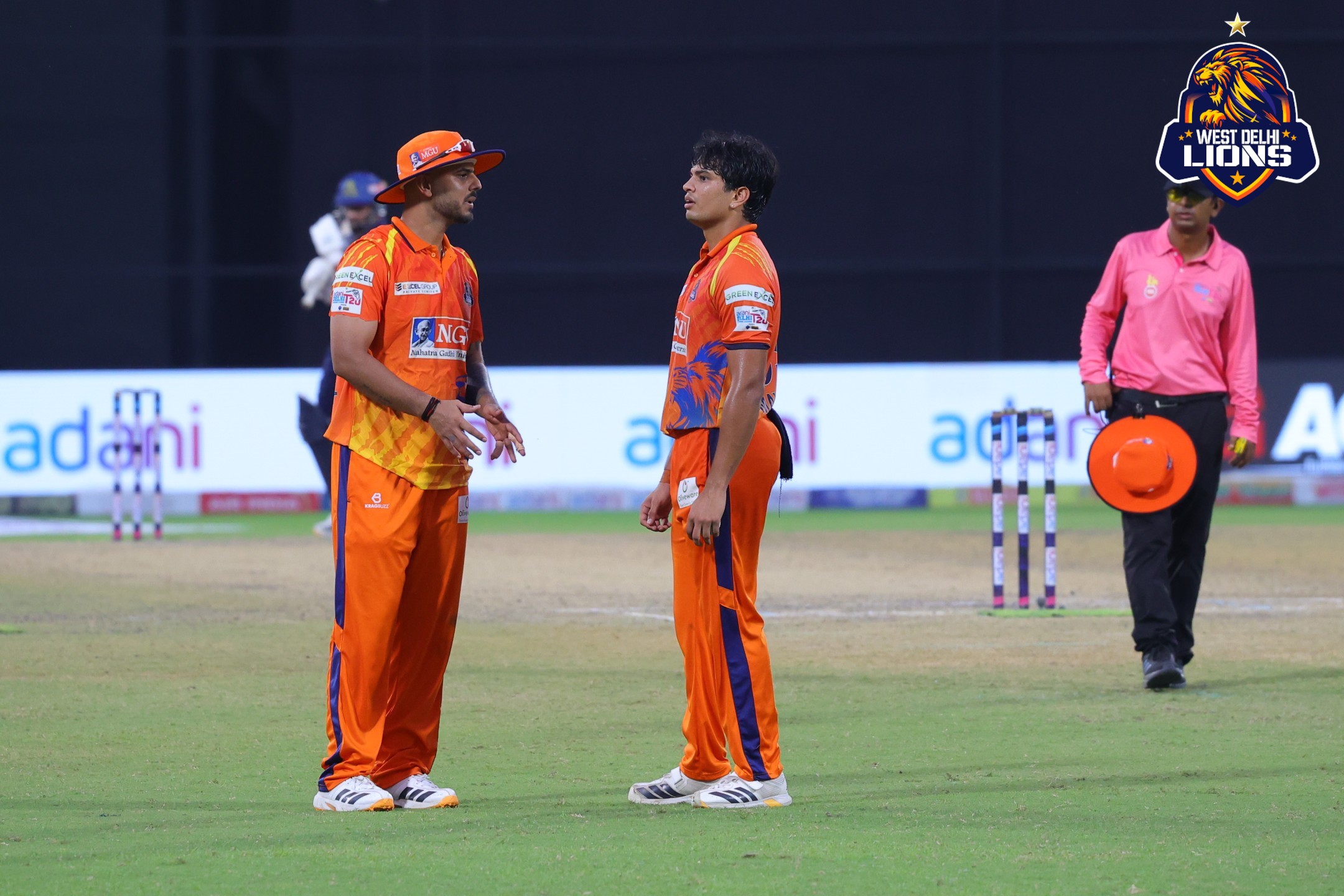 Team Players with Coach